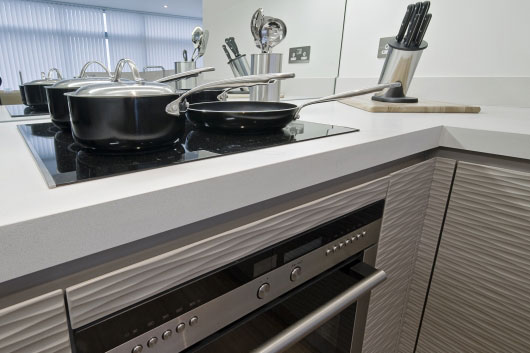 mirror splashback for kitchen Bulimba